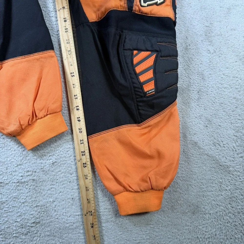 Fox Racing Pants Mens 30 Orange 180 Motocross ATV Riding Stretch Dirtbike